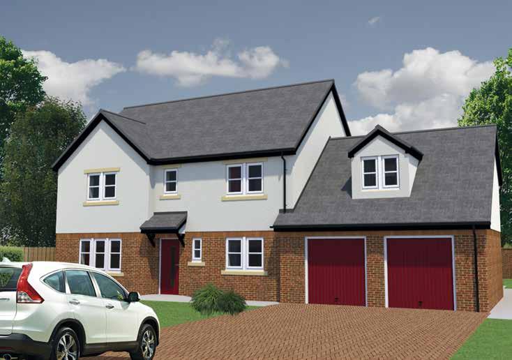 Plots: 1, 49, 65, 66, 75 The Sorrel 5 bedroom detached with integral double garage Our top of the range design on the Woodside Park development offering truly stunning family living.