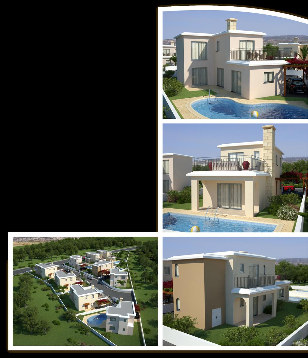 AVAILALBE PROPERTIES ANARITA LUXURY VILLAS 2 3 Bedroom Villas, Anarita Village, Pafos Anarita Luxury Villas 2 is a luxurious villa project which comprises 9 exclusive well-presented 3 bedroom villas.