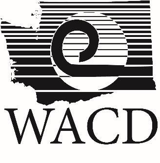 Washington Association of Conservation Districts District Directory June 2018 Updated 6/27/18 The Washington Association of Conservation Districts is an equal-opportunity organization and