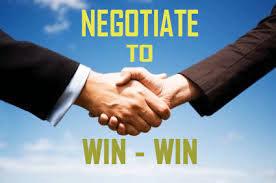 When the first offer is not accepted and there are items to negotiate, let the Landowner know you will take the information