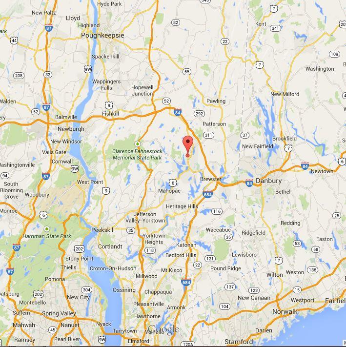 Regional Map Albany 104 min Poughkeepsie- 40 min Stewart International Airport SITE Danbury 40