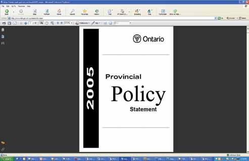 foundation of Ontario s policy-led planning system.