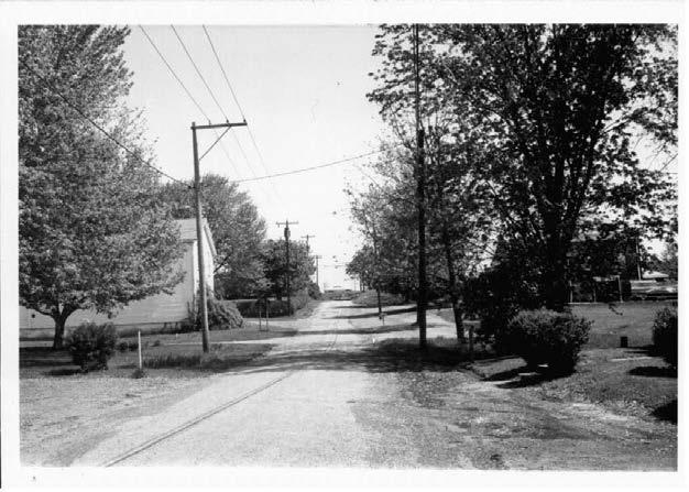 The remaining portion of the former Big Pool Road was renamed to Tedrick Drive and serves as access for the above mentioned parcels (see Figure 5).