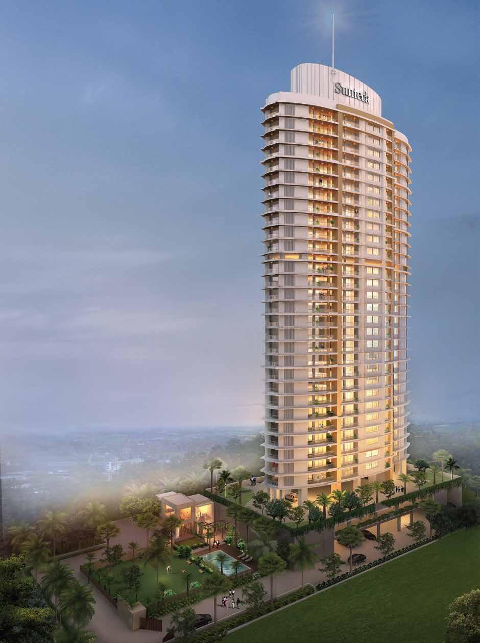 COMPLETED PROJECT ACTUAL IMAGE BORIVALI (E) 81 LIMITED EDITION RESIDENCES SPREAD ACROSS 2 ACRES You're on the verge of making an exciting positive change in your life, you are