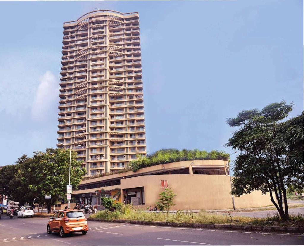 COMPLETED PROJECTS ACTUAL IMAGE AIROLI - NAVI MUMBAI The sky-kissed castle of 28 storeys is a premium landmark project nestled in the financial powerhouse of Airoli, Navi
