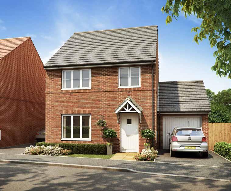 THE PASTURES COLLECTION The Monkford 3 Bedroom home The Monkford is a spacious 3 bedroom home ideally suited to growing families or professional couples.