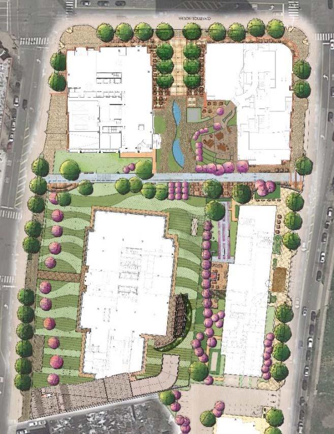 WILSON BOULEVARD Site Design The overall