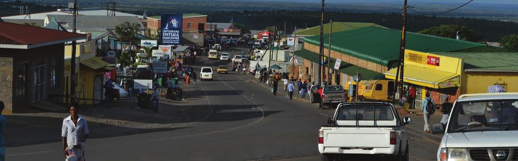Provincial Centres Formalise Rural Small Towns; Development of