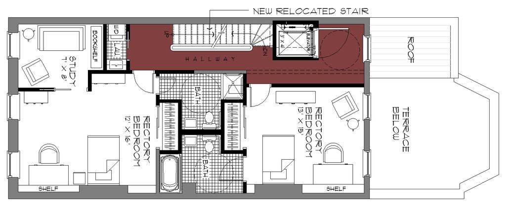 Proposed Use: Rectory Bedroom (2),