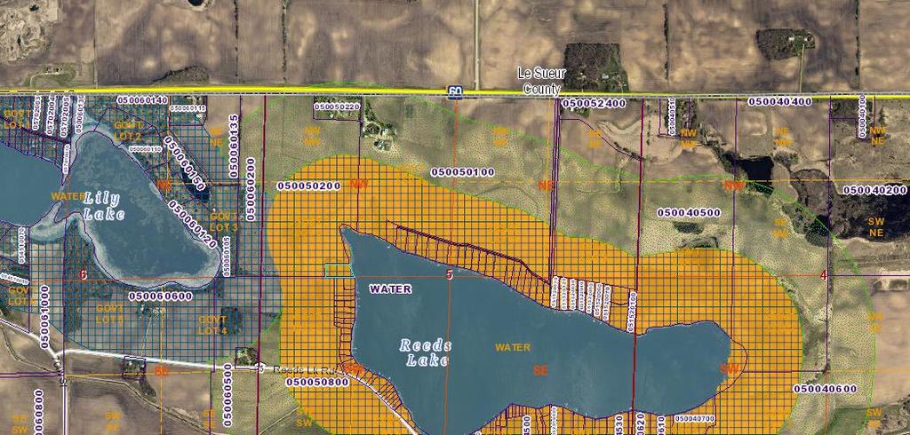 ATTACHMENT B ZONING MAP EXTRACT Le Sueur County Feedlot Prohibited Area Waseca County SITE LR Limited Residential District Shoreland Overlay District (Hatched) Notes: A-1 Agriculture Protection