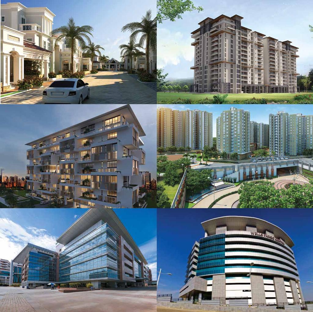 3+ Decades of glorious achievements 72+ Corporate Clients 18+ million sft of office space 9+ Million SFT of residences under development CUSTOMER EXPERIENCE CENTRE 77 Town Centre, Yemlur Main Road