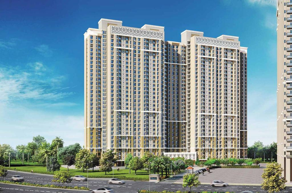 DOSTI WEST COUNTY DOSTI OAK (PHASE-) Dosti Oak at a Glance Located at Balkum in the heart of Thane BHK (Optima & Prima) configuration 4 wings of 0 floors each Dosti Club Oak, a club house