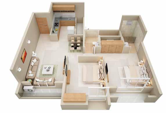 B 4 X 0 Master Bedroom 0 0 X 0 C. B 4 X 0 Attached Toilet 4 X 7 Common Toilet 4 X 7 Passage SQ. FT Encl. Balcony Living 0 0 X 4 Areas Size Entrance Lobby 4 X Living Room 0 X Dining X 9 0 Dining C.