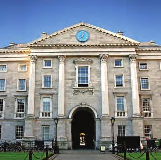 Trinity College Dublin is immediately adjacent to the scheme which attracts over 500,000 visitors