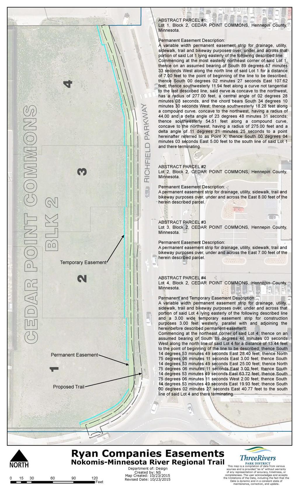 Attachment 3: Nokomis-Hiawatha Minnesota River (Intercity) Regional Trail Easement (detail) Page - 7