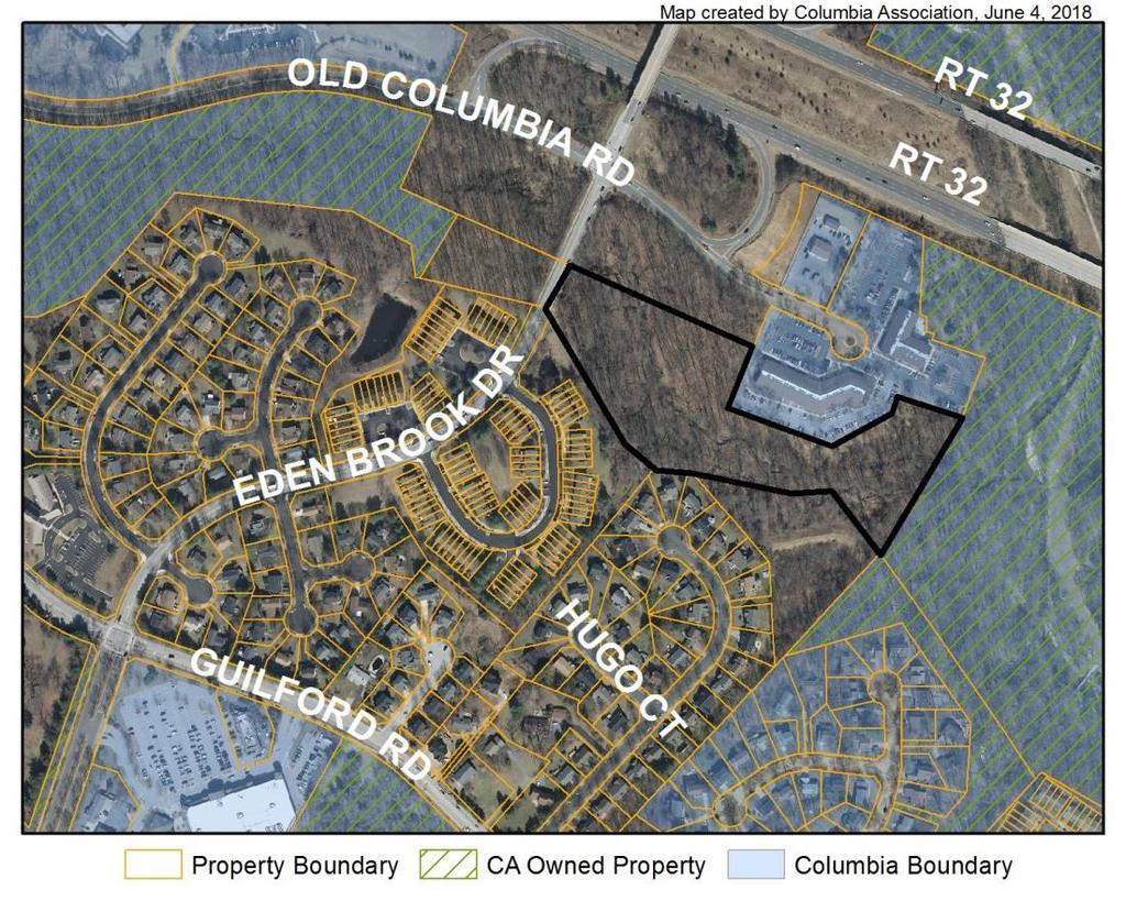 Newly Submitted Development Plans F-18-105 Columbia Rivers Corporate Park Submitted: 5/25/18 Kings Contrivance Zoning: NT (New Town) Final Plan