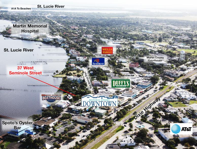 FOR SALE Downtown Stuart Waterfront Property 37 West Seminole Street Stuart,