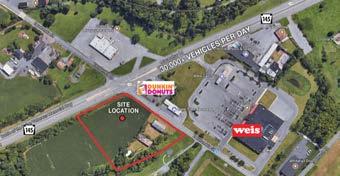 which allows for multiple uses, professional business park location, level topography, various area amenities, located just off Route 309, less than 5 miles to Route 22 and PA Turnpike 476 PRICE
