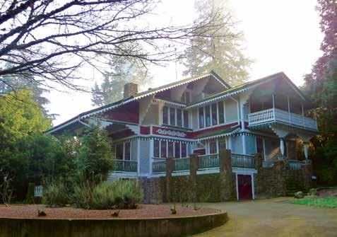Restored 1890 Swiss Chalet Classic Home A. C. Emmons Estate, near Portland, Oregon East and West Living Rooms 5,361± s.f.