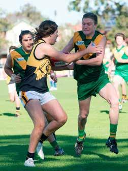 ROUND WRAP DIVISION ONE U18 Spotswood has made its premiership intentions clear, defeating Werribee Districts for the second time this season and opening an eight-point gap on the ladder over Hoppers