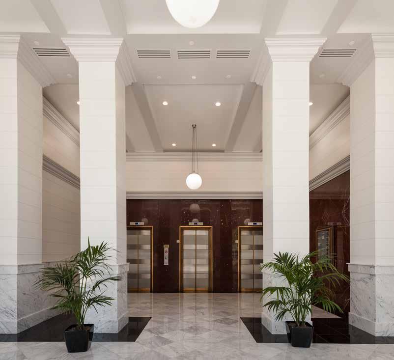 Fully Renovated Lobby Now Complete Building Amenities: Building size: 105,000 SF 2,036-14,627 RSF Top two floors now available for a total of 14,627 RSF Lease Rate $29.00-33.