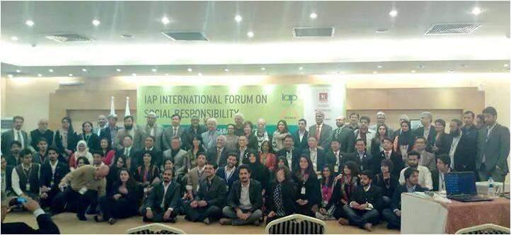 ISLAMABAD CHAPTER IAP International Forum on Social Responsibility + ARCASIA