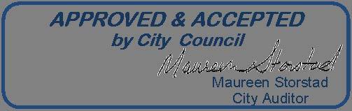 Walker, PE (Assistant City Engineer) Mike Yavarow, PE (Civil Engineer Principal) Staff Recommended Action: Approve Cost Participation and Maintenance Agreement with the NDDOT for City Project No.