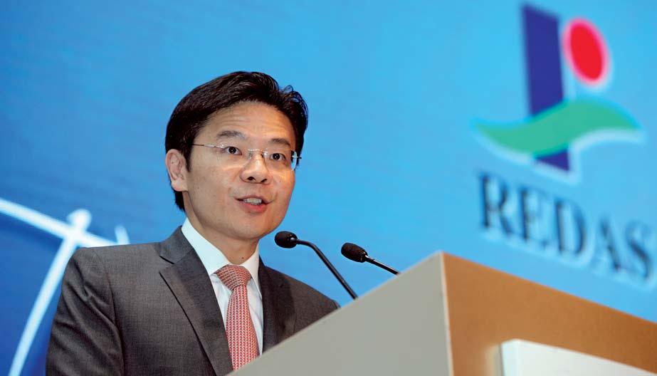 A large portion will come from the redevelopment of projects that have been sold en bloc, says Lawrence Wong, minister for national development in his speech at the Real Estate Developers Association