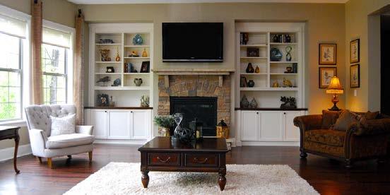 w/fireplace, media room, game room, family room &