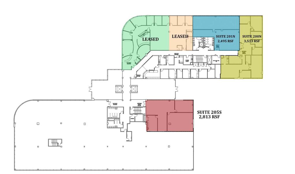 2301 West Big Beaver Road, Suite 950 For More Information, Contact: 2125-2155 Butterfield Drive Second Floor (Drawing Not To Scale) (Drawing Not to Scale)