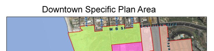 Downtown Specific Plan Key Features: Mixed