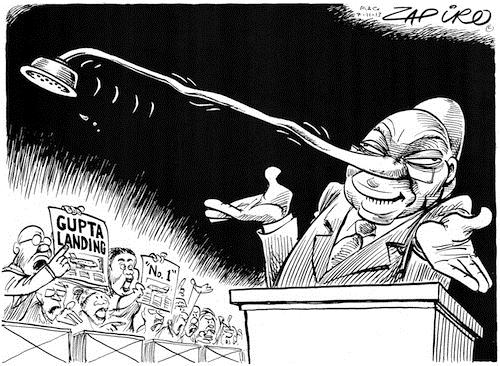 Z: Zapiro Hy het sy mes vir President Zuma ingehad. Die prestasie van fondse Een ding is verseker, ons is bederf met uitsonderlike fonds bestuurders in ons land.