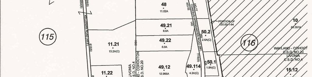 TOWN/VILLAGE: TOWN OF CONESUS ASSESSMENT: $14,600 LOT