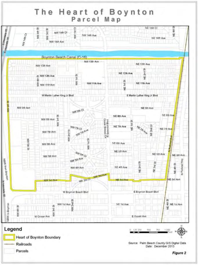 SECTION 3 ADDITIONAL INFORMATION The proposed Martin Luther King Commercial Center is consistent with the recommendations of the 2001 Heart of Boynton Plan, which emphasized
