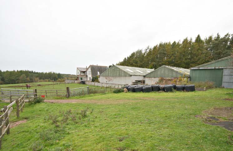 The buildings were previously used for general storage and wintering cattle when the farm was used as a commercial farming unit. Lot 3-15.68 Acres / 6.