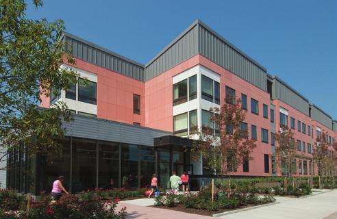 RIT s suburban campus is designed with all the residence halls clustered together on the eastern side of campus.
