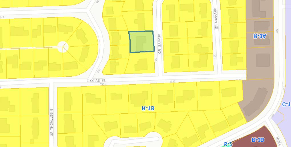 5/31/2018 303 Seville Rd Zoning Map µ McG IS does not guarantee the accuracy of the information displayed.