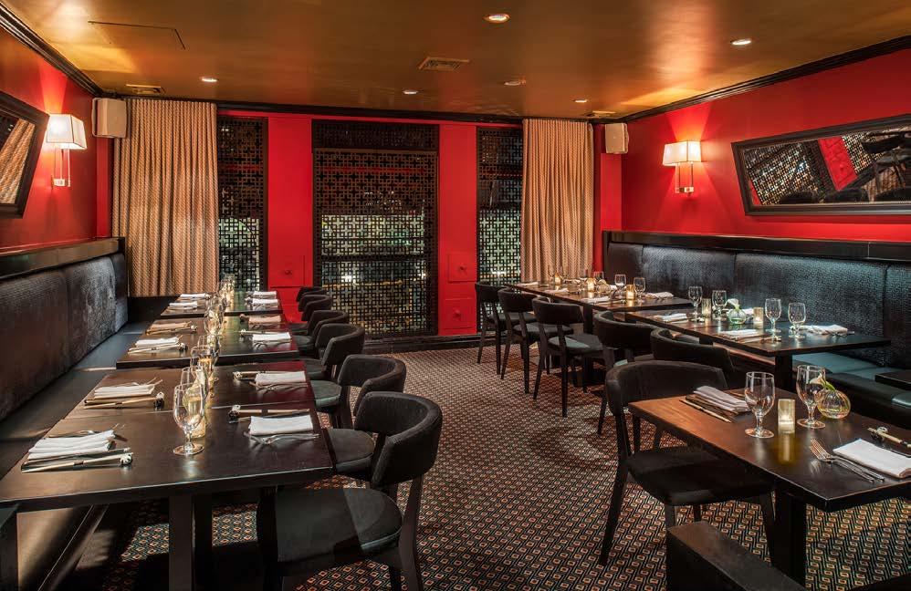 2ND FLOOR: WARRIOR 1 32 18 45 Located on the second floor of Philippe is the private dining room named Warrior 1.