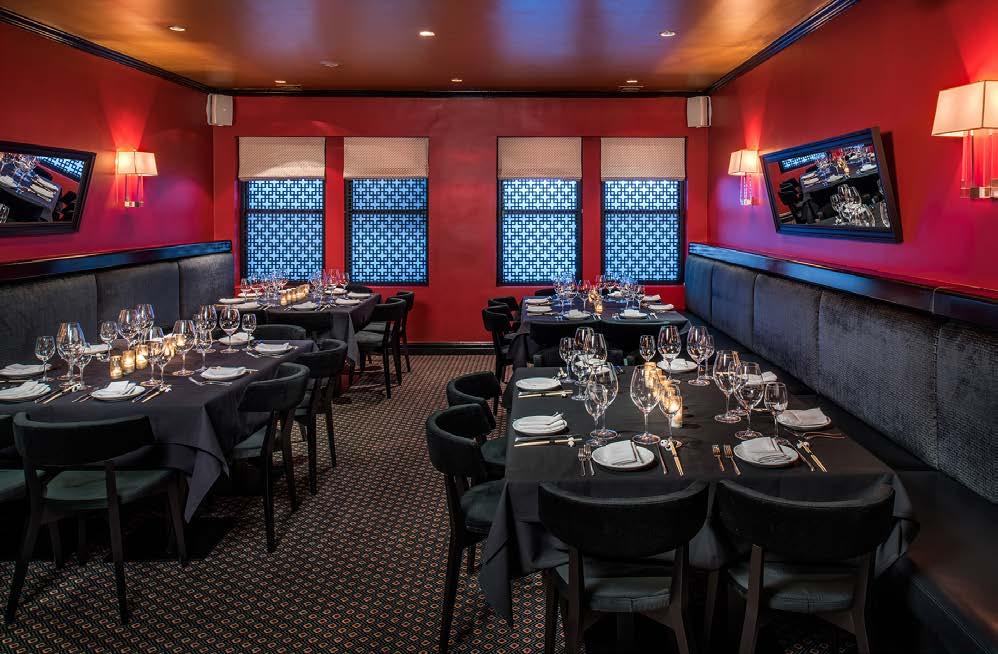2ND FLOOR: WARRIOR 2 45 24 60 Located on the second floor of Philippe is the private dining room named Warrior 2.