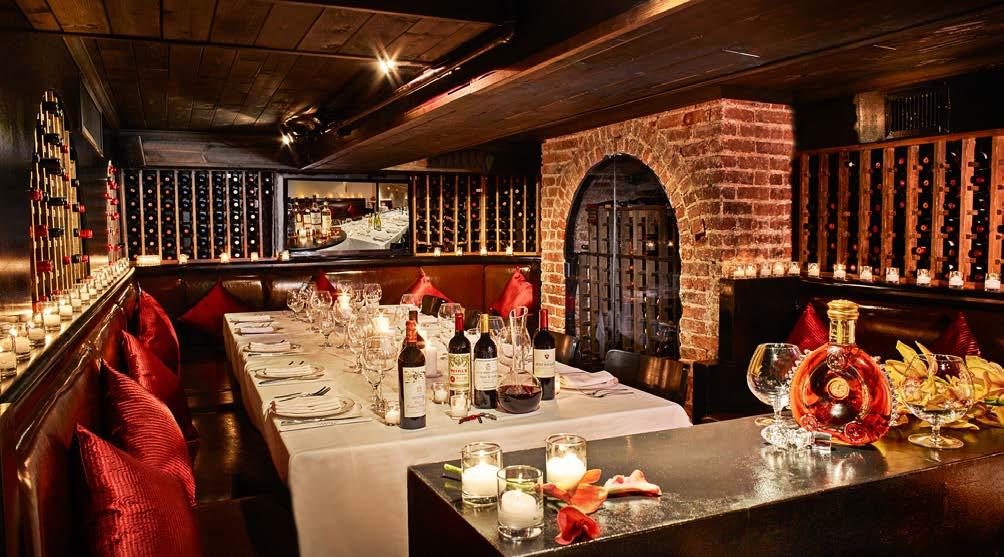 CELLARS: WINE CELLAR 1 (NICKNAME WHEELS UP) 20 16 8 Located in the basement of Philippe is the private dining room named Wine Cellar 1.