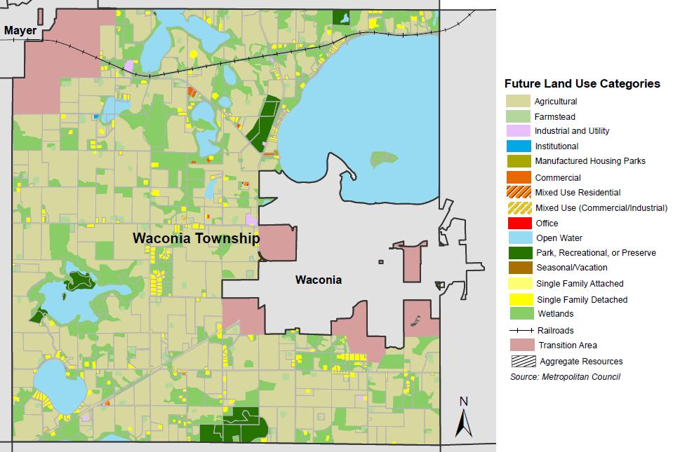 WACONIA TOWNSHIP PLANNED LAND