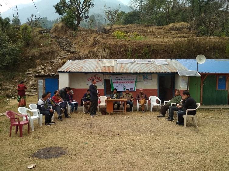 Atit Shrestha, Technical Coordinator, HRRP, Mr. Bibek Ghimire, Shelter Coordinator, OXFAM & Mr.