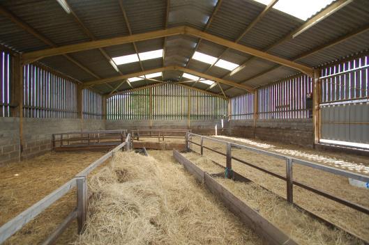 FARM BUILDINGS The farm benefits from a reasonably centrally located farmstead and a good range of modern and traditional buildings which are well laid out and benefit from stock handling facilities.