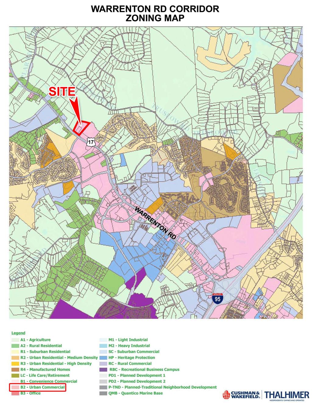 STAFFORD COUNTY ZONING MAPS