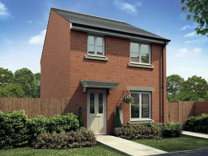 Broughton 3 bedroom home The 3 bedroom Broughton is an ideal home for first time buyers and those stepping up the property ladder.