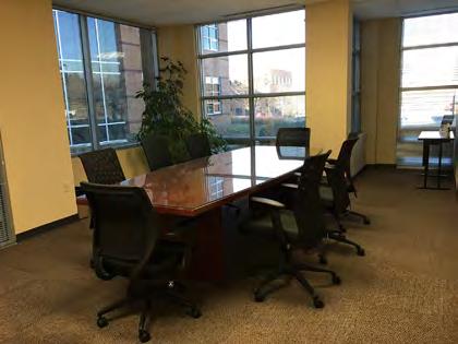 2020 Kraft Drive, Suite 2150 Conference table seats 12 Bonus entrance room seats 3 1,422 sq ft Amenities: Phone and whiteboard with