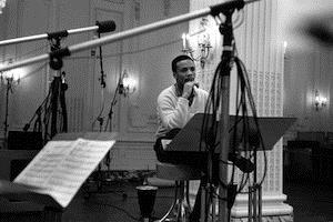 Photo 34: Quincy Jones, recording studio, New