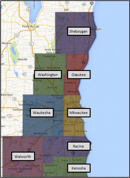 Metro Milwaukee Industrial Market Report Methodology, Definitions & Submarket Map Methodology: The report includes all industrial properties larger than 10,000 SF within the 8 county Milwaukee metro.