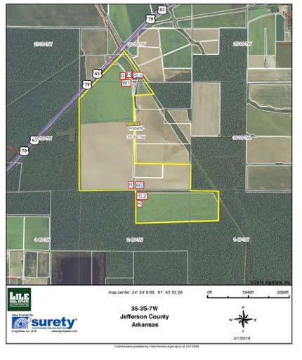 IRRIgATION MAp Kentark - Kratneck South Tract 2 Irrigation Legend W -