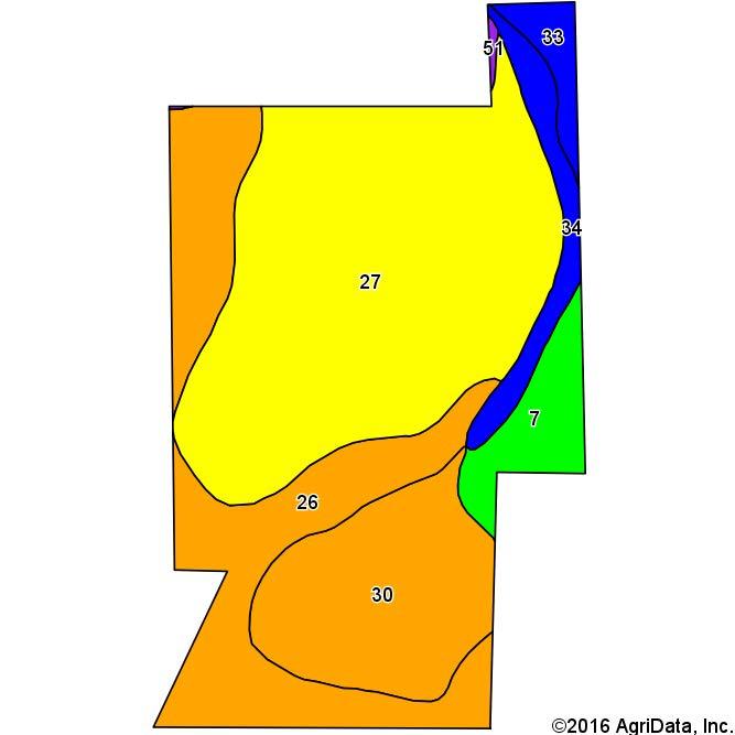 SOIL MAp Philpot Tract 2 State: County: Location: Township: Arkansas Jefferson 15-3S-9W Dudley Lake Acres: 396.1 Date: 2/2/2016 Soils data provided by USDA and NRCS.